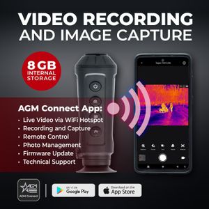 AGM Taipan TM15-256 Thermal Monocular – Handheld Infrared Scope
