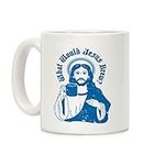 LookHUMAN Jesus Coffee Mug - Funny 