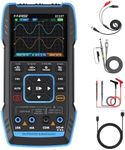 ZNZHNSI 2C23T 3 in 1 Handheld Oscilloscope Multimeter DDS Generator, 2 Channels, 10 MHz Bandwidth, 50 MSa/s Sampling Rate, 10000 Counts, Voltage, Current, Capacitor, Resistance, diode Testing