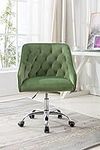 SLEERWAY Velvet Home Office Desk Ch