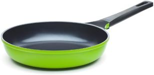 12" Green Ceramic Frying Pan by Oze