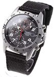 Seiko Import Black SND399P Men's Seiko Watch Imports Overseas Models