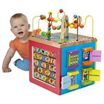 ALEX Toys - ALEX Jr. My Busy Town - Baby Wooden Developmental Toy 4W