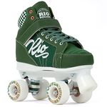 Rio Roller Mayhem II Quad Roller Skates, Green, Size - UK 7, RIO325