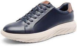 Bruno Marc Men's Dress Fashion Sneakers Business Casual Shoes,Size 9,Navy,SBFS2425M