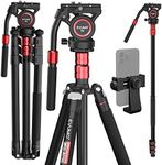 EVUMO GF4 Fluid Head Tripod with Ph