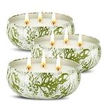 3 Pack 12oz Outdoor Candles, 3 Wick