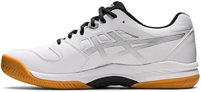 ASICS Men's Gel-RENMA Indoor Shoe, 11.5, White/Black