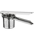 Gurjas Fancy Kitchen Manual Stainless Steel Hand Press Fruit Instant Juicer And Food Masher For Fruits And Vegetables Squeezer Heavy Duty (Pack of 1, Silver)