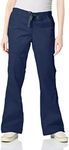 WonderWink Women's Wonderflex Grace Medical Scrubs Pants, Navy, Large US