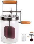 Butter Churner, 1.5L Vintage Glass 