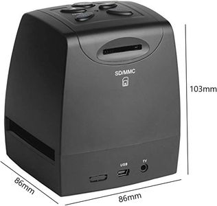 Mini Digital Film & Slide Scanner – Converts 35mm Negatives to JPEG, 2.4" LCD, Easy Load Adapters