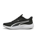 PUMA Unisex Skyrocket LITE 2 Road Running Shoe, Black White Silver, 9 UK