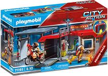 Playmobil Fire Station, Multicolored