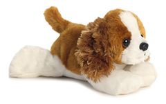 Aurora Charles Dog Mini Flopsie Plush Stuffed Animal 8"