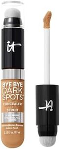 IT Cosmetics Bye Bye Dark Spots Concealer + Brightening Serum – 2% Niacinamide, Hyaluronic Acid & Caffeine - Medium Coverage, Natural Finish, All Skin Types – 32 Medium Warm, 0.22 fl. oz