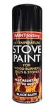 High Temperature Heat Resistant Matt Black Spray Paint Stove 400ML BBQ'S (1)