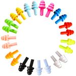 Earplugs, Ear Plugs Sleeping Noise Canceling Ear Plugs, Sleep Earplug Silicone Reusable Soft for Swimming Snoring Concerts 12 Pairs