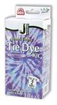 Jacquard Jewel Tone Tie Dye Kits, Assortment of Colors for Creating Beautiful, Two-Tone Dyed Pieces. (Amethyst Kit (Purple/Turquoise))