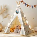 Teepee Tent for Kids, Natural Cotto
