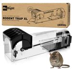 Mr. Right Xtra Large Rat Trap Cage for Large Indian Rats and Mice, Humane Reusable Design, No Mess, Made in India