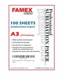 Sublimation Paper for A3-100 Sheets, Compatible with Epson, Sawgrass, Ricoh, Brother Sublimation Printers