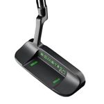 BombTech Golf - Blade Putter with High MOI Mallet Design - Premium Traditional Blade Putter - 2 Alignment Aids Help in Better Aim - Designed to Hit Where You Want