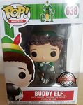 Funko Pop Movies 638 Elf Buddy with Raccoon Limited Edition Exclusive Vinyl Figure