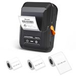 SUPVAN T50M Pro Version 2 Bluetooth Label Maker Machine with 3 Tapes, Wide Waterproof Label, Versatile App with 30+ Fonts and 660+ Icons, Inkless Labeler for Home, Kitchen, School, Office Organization
