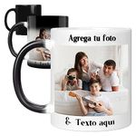 Personalized Magic Mug-Custom Color Changing Mug-11 oz Coffee Mug with Photo-Heat Sensitive Custom Coffee Mug,Personalized Gifts for Mom,Dad,Family,BestFriend,Party Favors Mug (Standard-Black)