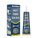 Sweezee Enterprise Fabric Adhesive Glue Strong Bond Clear Drying Waterproof Sew Glue Permanent Washable for Repair, Make Patches on Clothes, All Fabrics 50ML- pack of 1