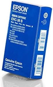 Epson C43S015244 / ERC-38-B - Cinta de nailon para ERC 30 Premium, color negro
