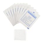 Healifty 30pcs 5cm x 5cm Gauze Swabs Non Woven Cotton Gauze Pads Sterile Dressings Cotton Gauze Household Supplies for Home Outdoor