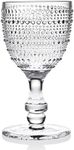 Godinger Goblet Glass, Stem Glass, Wine Glass, Champagne Glass, Drinking Glass, Glassware, Lumina, 22oz