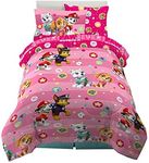 Franco Paw Patrol Girls Kids Bedding Super Soft Comforter and Sheet Set with Sham, 5 Piece Twin Size, (100% Officially Licensed Nickelodeon Product) by