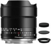 TTARTISAN 10mm F2 Ultra Wide Angle Lens, APS-C Ultra-Wide Camera Lens for Canon Rf Mount R7、R10、R50、R100、EOS R、RP、R5、R5C、R6R6ii、R3、R8