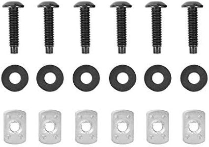 Hooke Road TJ Hardtop Bolt & Nut Replacement Kit for Jeep Wrangler TJ 97-06 - Set of 6