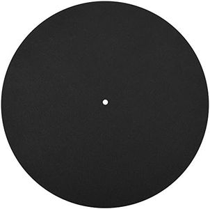 VBESTLIFE LP Vinyl Turntable Record Pad,Ultra-thin Anti-static Vinyl Turntable Soft Record Pad for Turntables