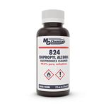 MG Chemicals 824-100ML 99.9% Isopropyl Alcohol Electronics Cleaner, 125 mL Liquid Bottle