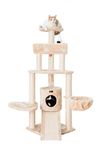 Armarkat A5806 Cat Tree, One Size, Beige