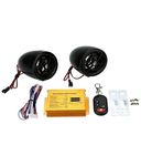 smars Motorcycle MP3 Player Speakers Audio Sound System FM Radio Security Alarm Wireless Remote with USB SD Slot