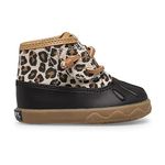 Sperry Kids Girls Icestorm Crib Winter Boot, Animal, 3 M US