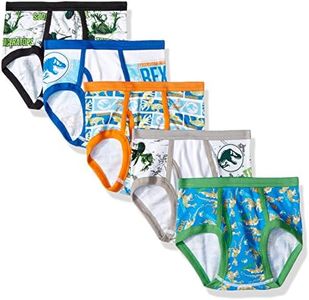 Universal Mens BUP1209 Jurassic World 5-Pack Underwear Briefs Underwear - Multi - 8