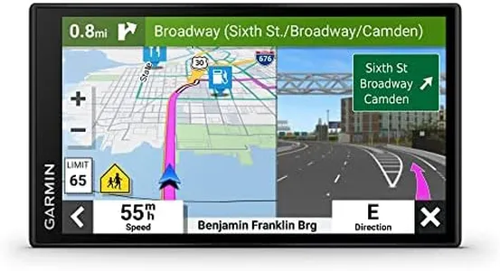 Garmin DriveSmart 66, 6-inch Car GPS Navigator with Bright, Crisp High-Resolution Maps and Garmin Voice Assist, Black