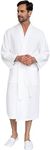 Men’s Premium Waffle Bathrobe – Cotton Bath Robe, Quick-Dry, Lightweight, with Pockets, Belt, and Slippers – Perfect for Spa-Like Comfort at Home, Travel, or Post-Shower Relaxation for Daily Wear