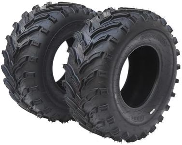 GarveeTech 24x11-10 ATV Tires - All-Terrain, Off-Road, and Mud/Trail Tires for ATVs and UTVs, Tubeless, Set of 2