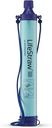 LifeStraw Personal Water Filter for Hiking, Camping, Travel, and Emergency Preparedness, Blue, Stocking Stuffers, for Men and Women