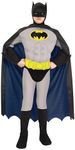 Super DC Heroes Deluxe Muscle Chest The Batman Toddler Costume (size 2-4)