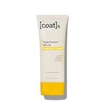 Coats Daily Triple Protect SPF 30 Hydrating Face Moisturiser with Ceramides + Vitamin C, UVA/UVB Protection – Lightweight, Non-Comedogenic Sunscreen for Combination to Dry Skin – 75 ml