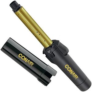 Conair TC700WC Cordless Butane Ceramic Curling Iron, 1 Long-lasting butane cartridge, Reduces frizz and flyaways